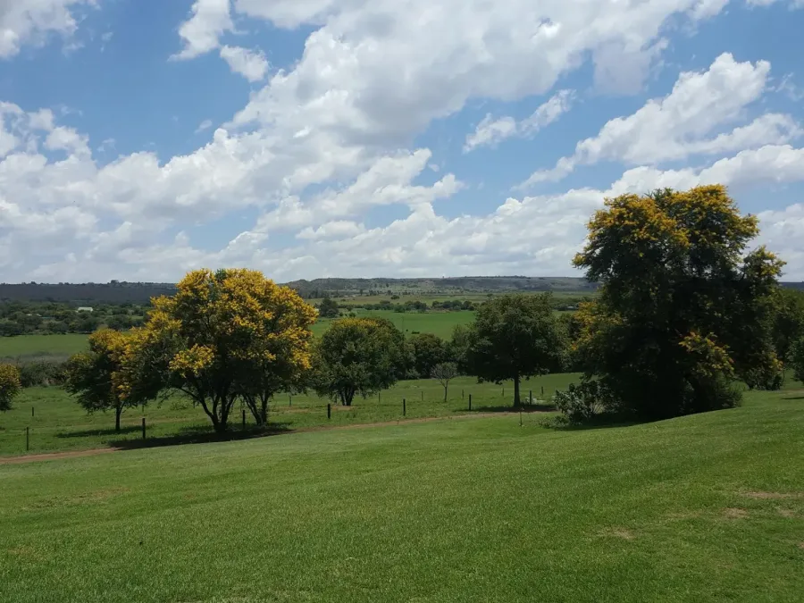 Lush Gardens of Thebemetsi Farm