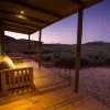 Gecko Rock Wooden Cabins View