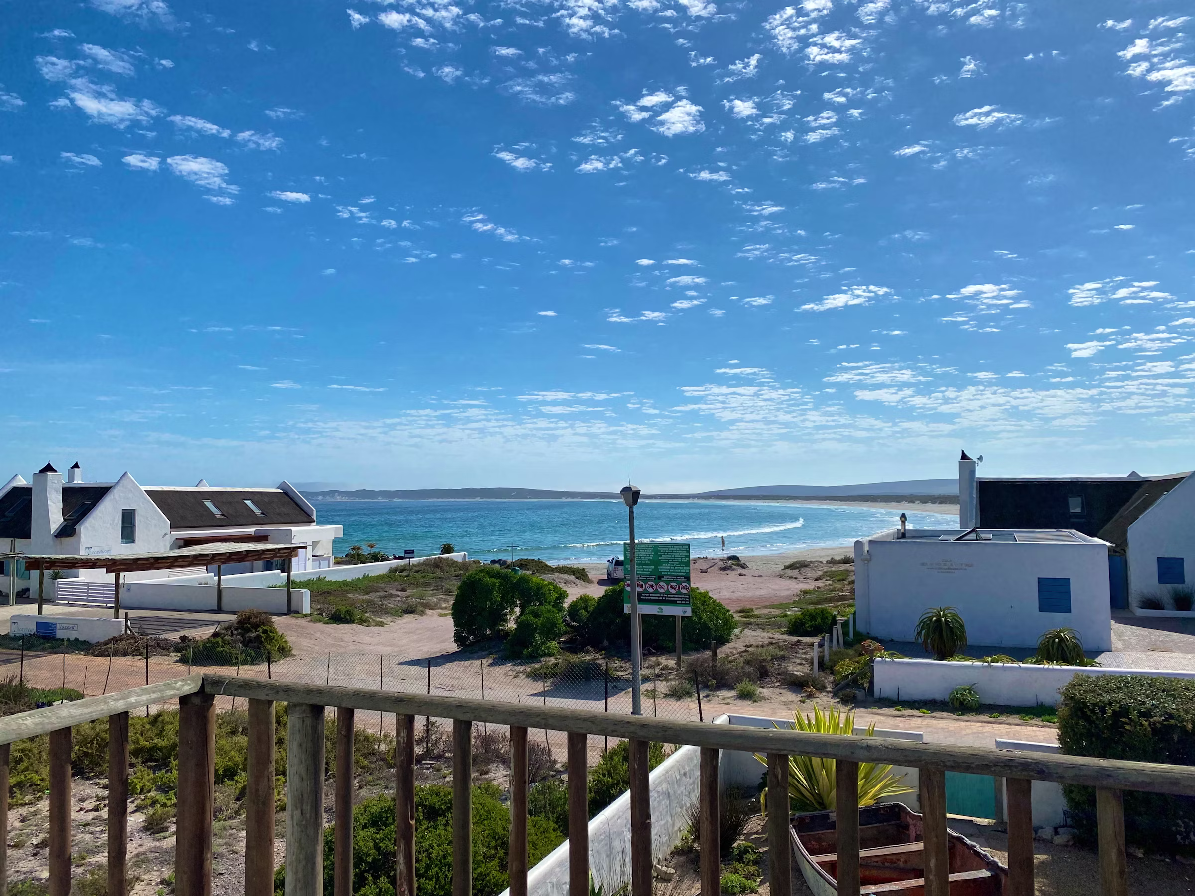 Shalom Self-Catering Guesthouse Paternoster Deck View
