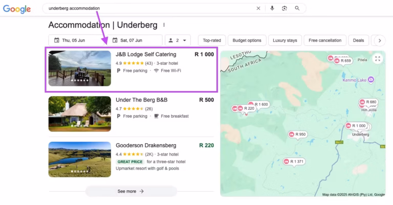 Get Listed on Google Hotels No Commission